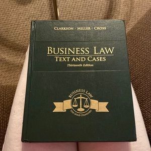 Business Law Text and Cases Textbook 13E